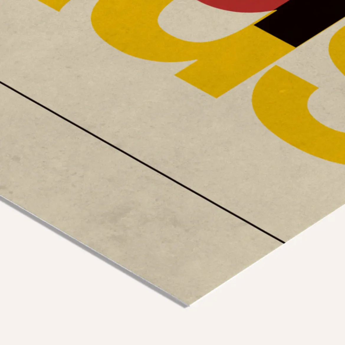 Affiche Bauhaus - Weimar Gropius
