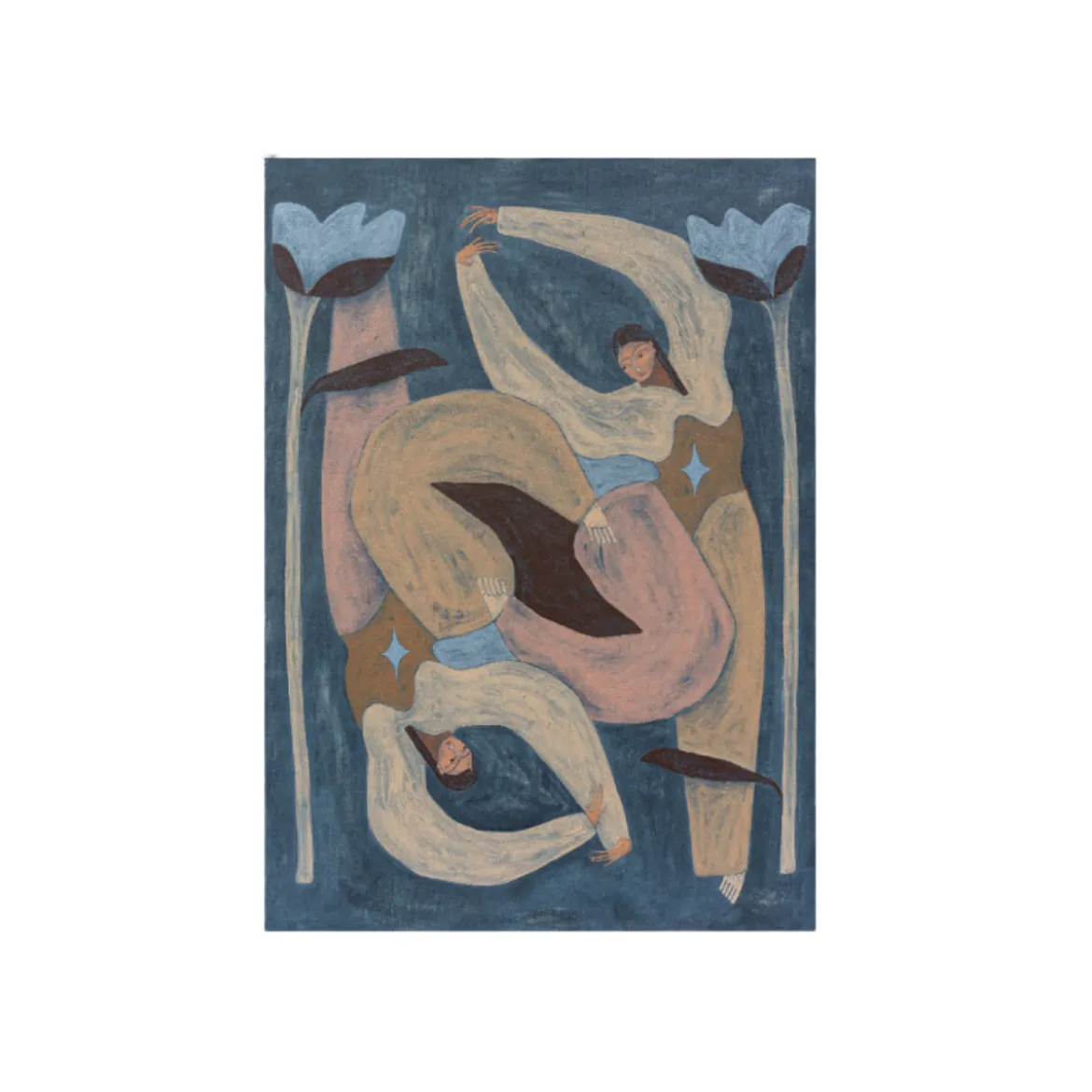 Affiche Camille Jouarre - Blue Bloom