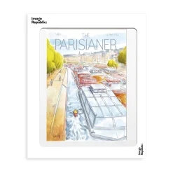 Affiche Canöe Kayak- The Parisianer N°107 - Couty