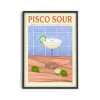 Affiche Cocktail - Elin PK - Pisco Sour