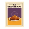 Affiche culture - Le Croissant