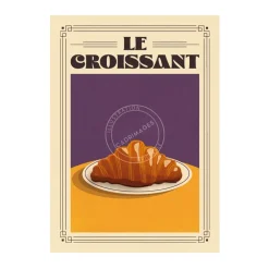 Affiche culture - Le Croissant
