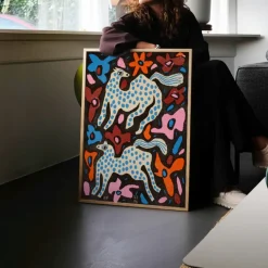 Affiche Enikő Eged - Blue-spotted Magic Horses