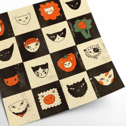 Affiche Enik? Eged - Cat Bingo II - 50 x 50 cm