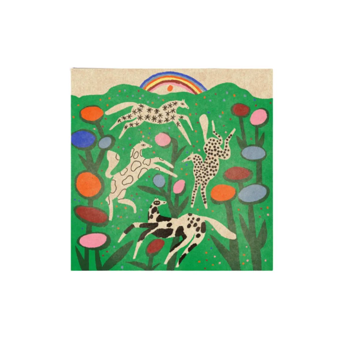 Affiche Enikő Eged - Horses in a Magic field