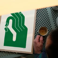 Affiche Frederic Matti - All Ok Green