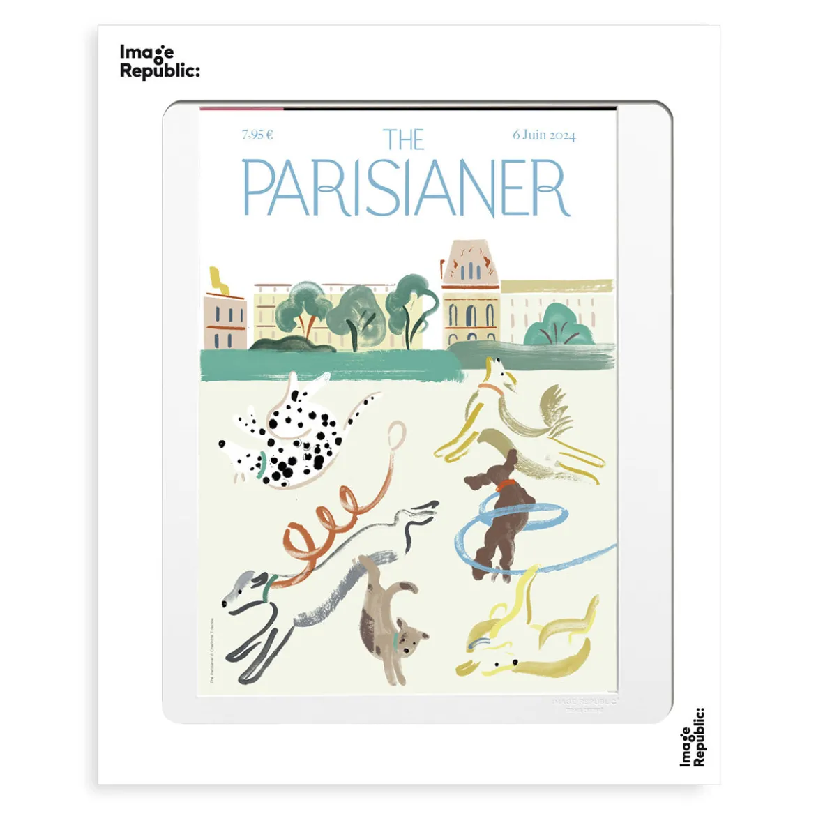 Affiche Gymnastique Artistique - The Parisianer N°86 - Trounche