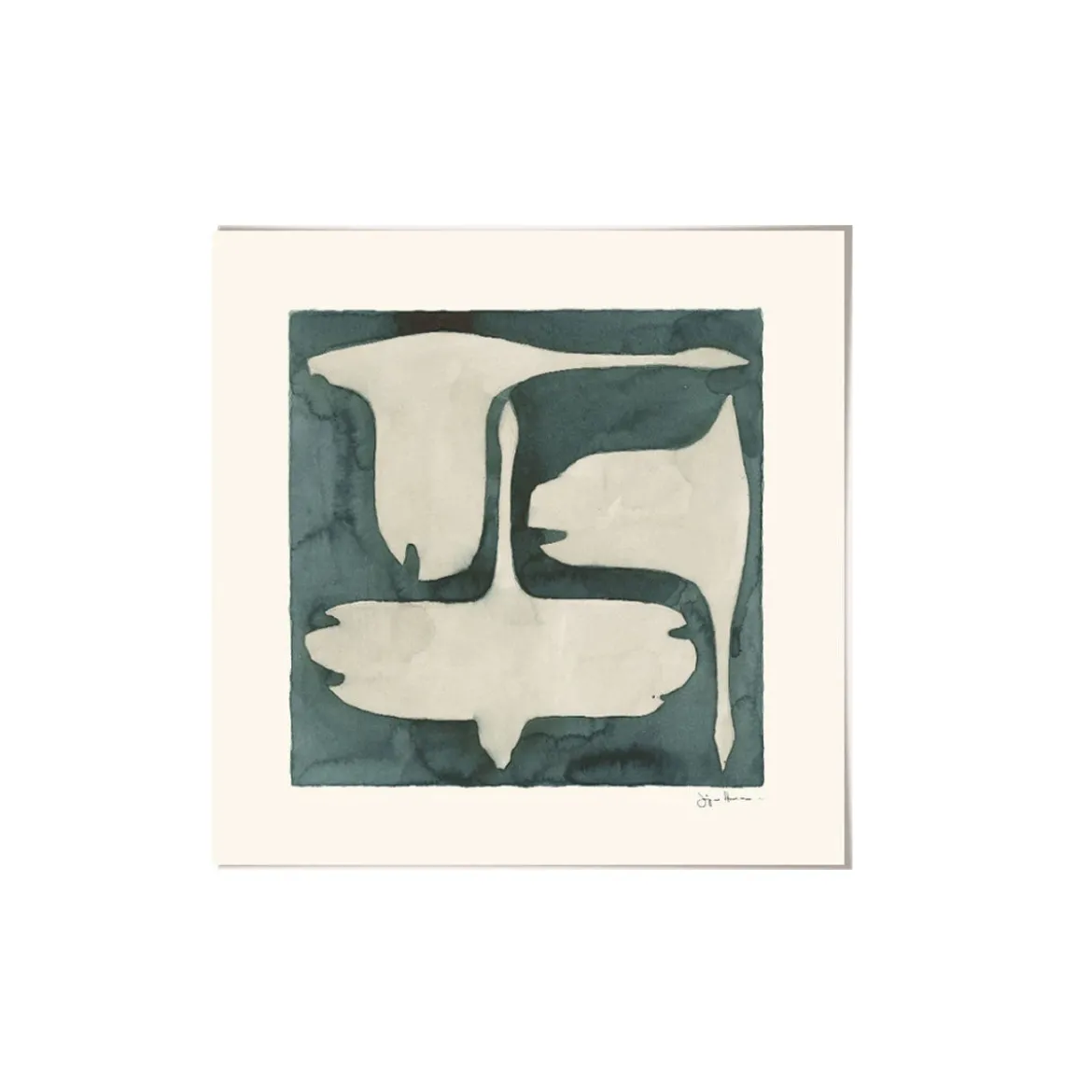 Affiche Hansson The Swan III - 50 x 50 cm