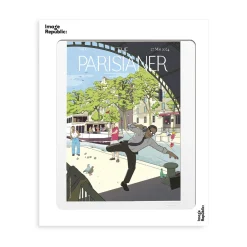Affiche Lancer du Poids - The Parisianer N°95 - Moreau