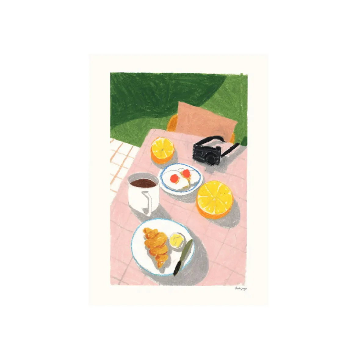Affiche Laura Breakfast On The Green