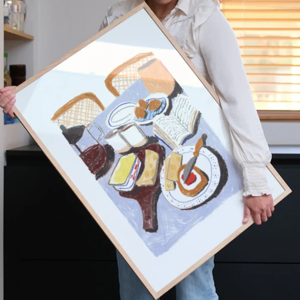 Affiche Laura Page - Cheese and Jam