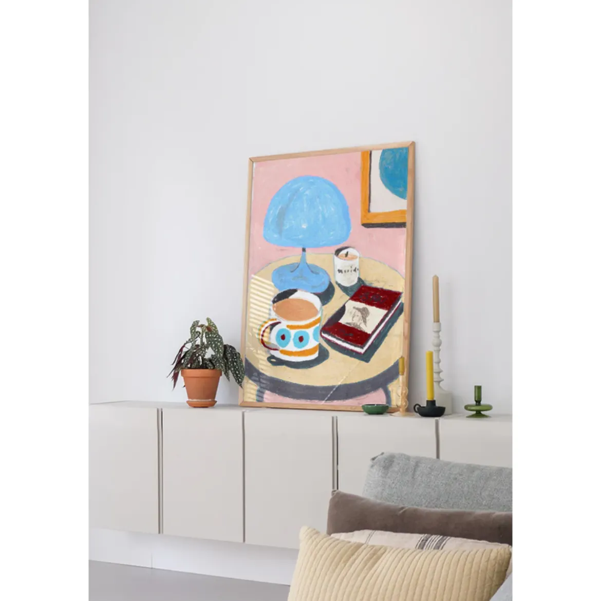 Affiche Laura Page - Lamp