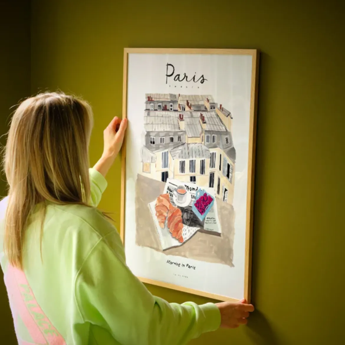 Affiche Laura Page - Morning in Paris