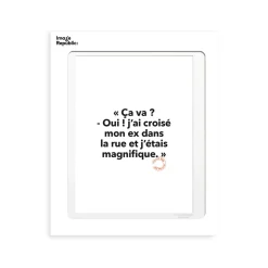 Affiche Loic Prigent 63 Ca va ? Oui ! - 56 x 76 cm