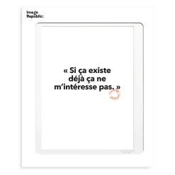 Affiche Loic Prigent Si Ca Existe Deja - 30 x 40 cm