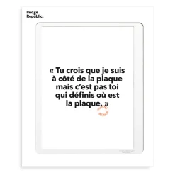 Affiche Loic Prigent Tu Crois Que - 30 x 40 cm