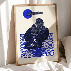 Affiche Maliv Blue Moon II