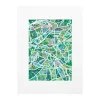 Affiche N71 Corbineau - The Parisianer - 22 x 22 cm