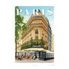 Affiche Paris - Café de Flore