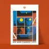 Affiche Roland-Garros 2025 - Marc-Antoine Mathieu - 30 x 40 cm