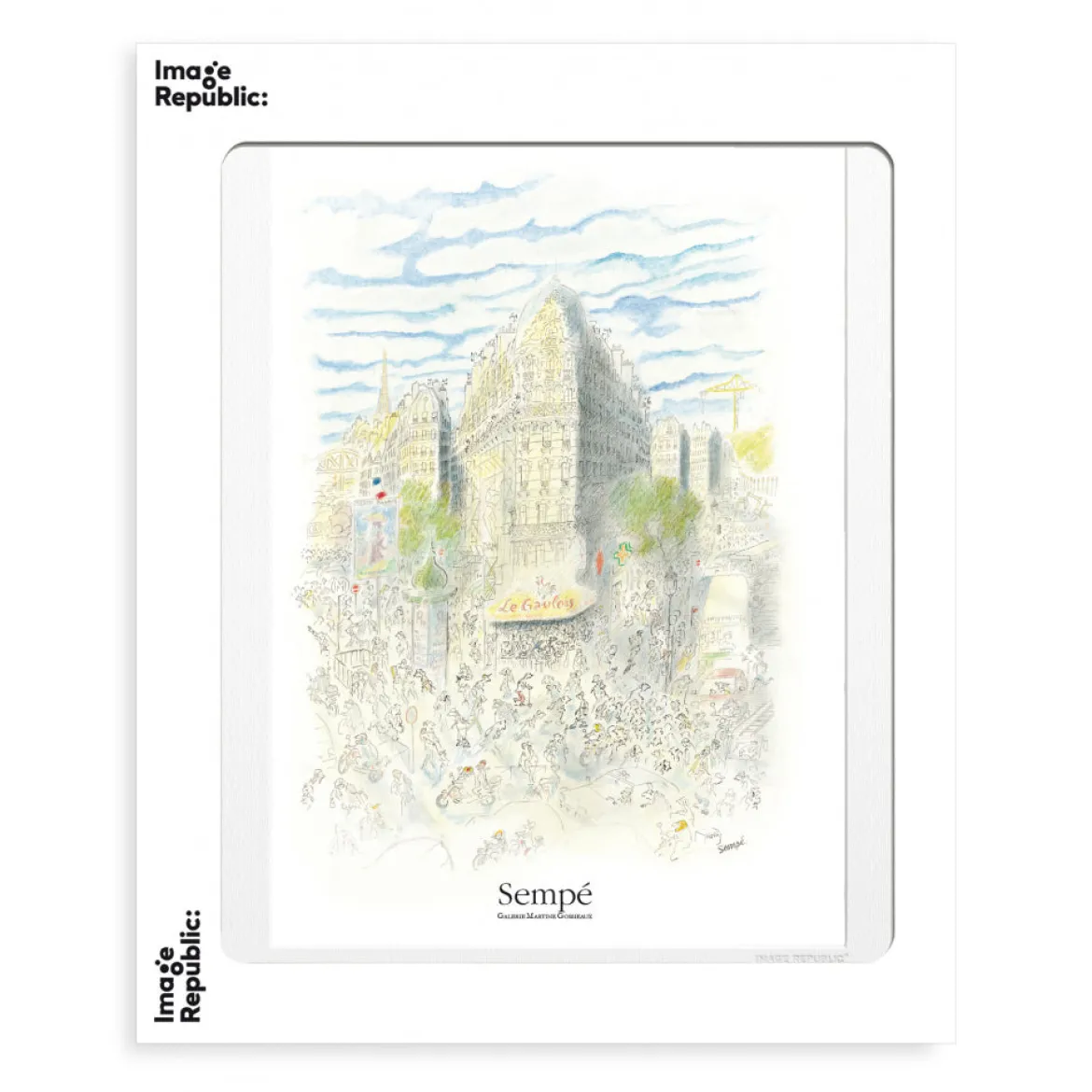 Affiche Sempe Le Gaulois - 40 x 50 cm