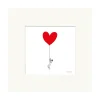 Affiche Soledad 2021 Ballon Coeur - 22 x 22 cm