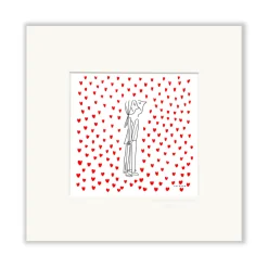 Affiche Soledad Coeur 03 - 22 x 22 cm