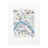 Affiche Soledad Monuments de Paris