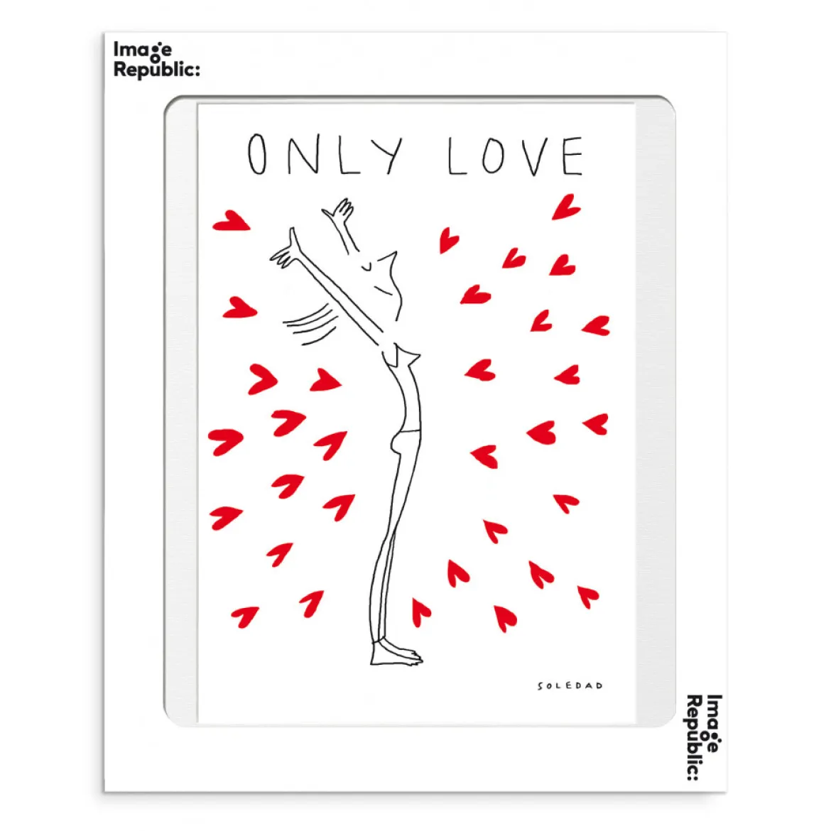 Affiche Soledad Only Love - 30 x 40 cm