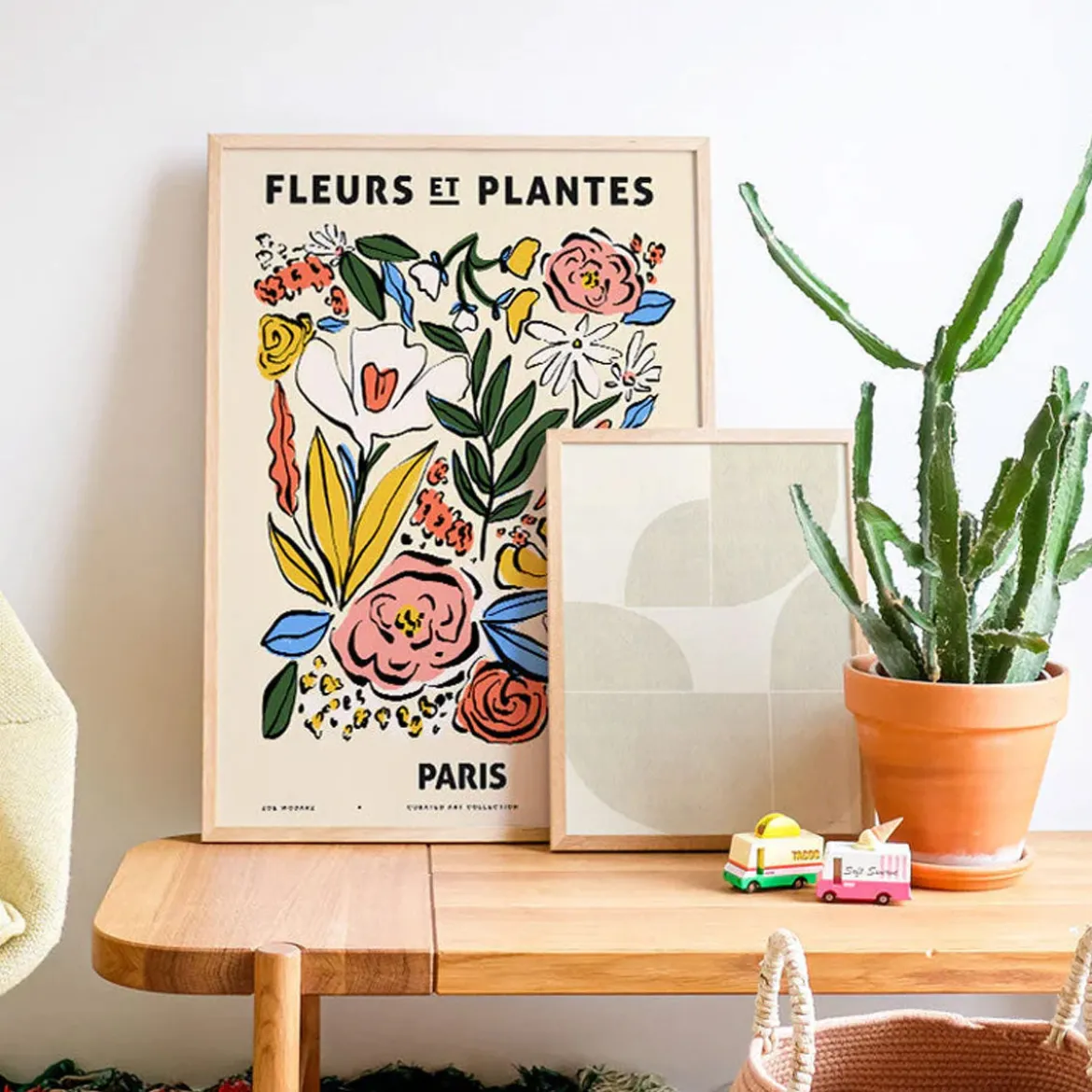 Affiche Zoe Fleurs et Plantes Paris - 50 x 70 cm