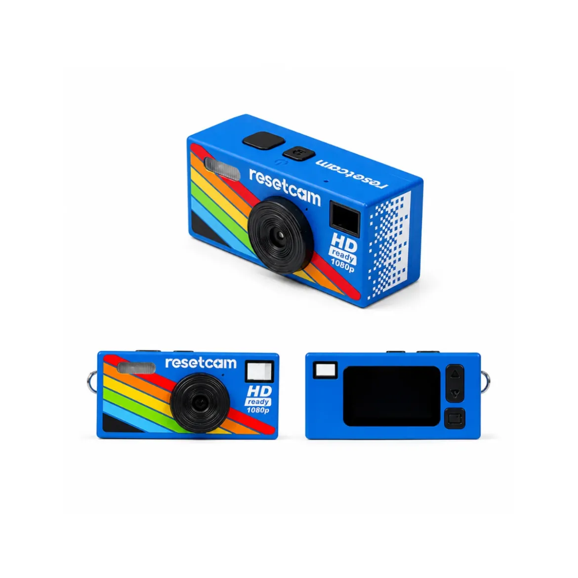 Appareil Photo - Mini Camera Retro HD - Reset Cam Bleu