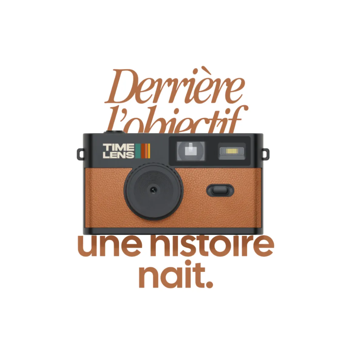 Appareil photo TimeLens® Marron