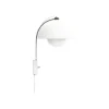 Applique murale Flowerpot VP8 H 35,5cm - Blanc mat