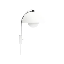 Applique murale Flowerpot VP8 H 35,5cm - Blanc mat