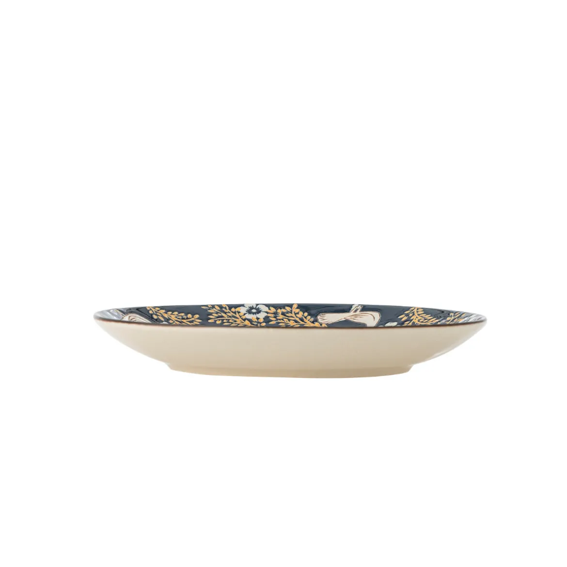 Assiette Hezha Grès - Bleu