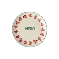 Assiette Merci en céramique