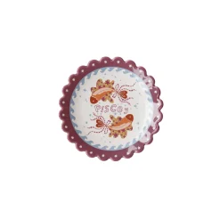 Assiette Zodiac Sign - Poisson