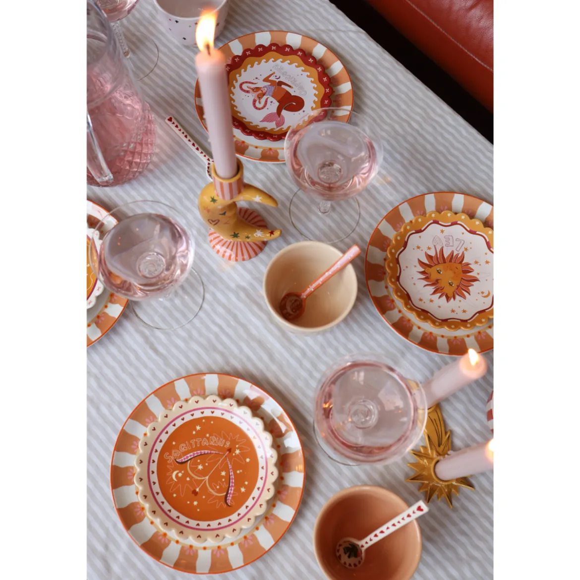 Assiette Zodiac Sign - Sagittaire