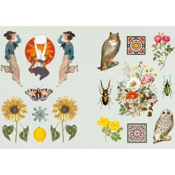 Autocollants - Le Livre de Stickers Vintage