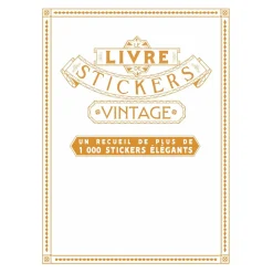 Autocollants - Le Livre de Stickers Vintage