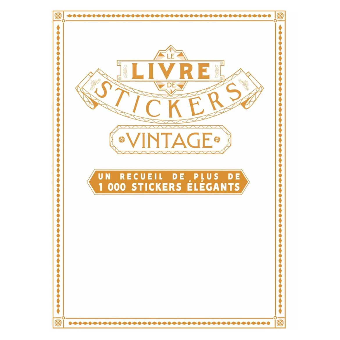 Autocollants - Le Livre de Stickers Vintage