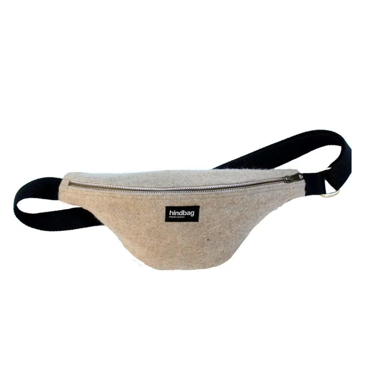 Banane Olivia en laine - Beige
