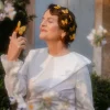 Barrette Papillon - Jaune