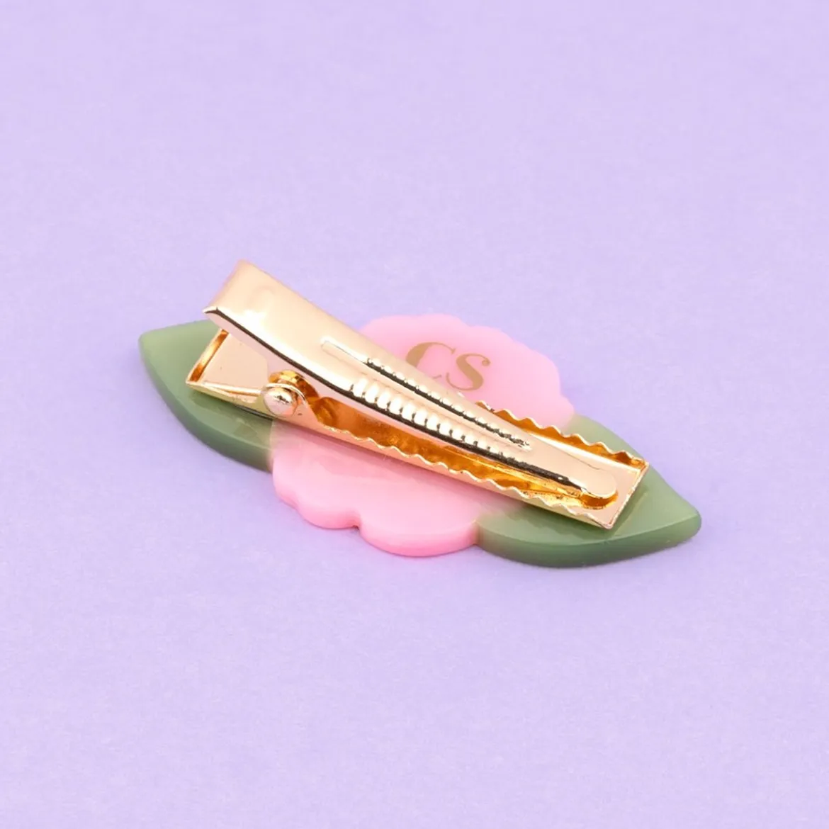 Barrette Pivoine