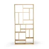 Bibliothèque M en chêne - h 219 cm