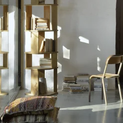 Bibliothèque Stairs en chêne - 204 cm