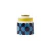 Bocal Carre Rayures Rétro Jaune - Orla Kiely