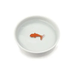 Bol poisson rouge pour chat