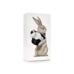 Boîte à mouchoirs - Lapin blanc Alice