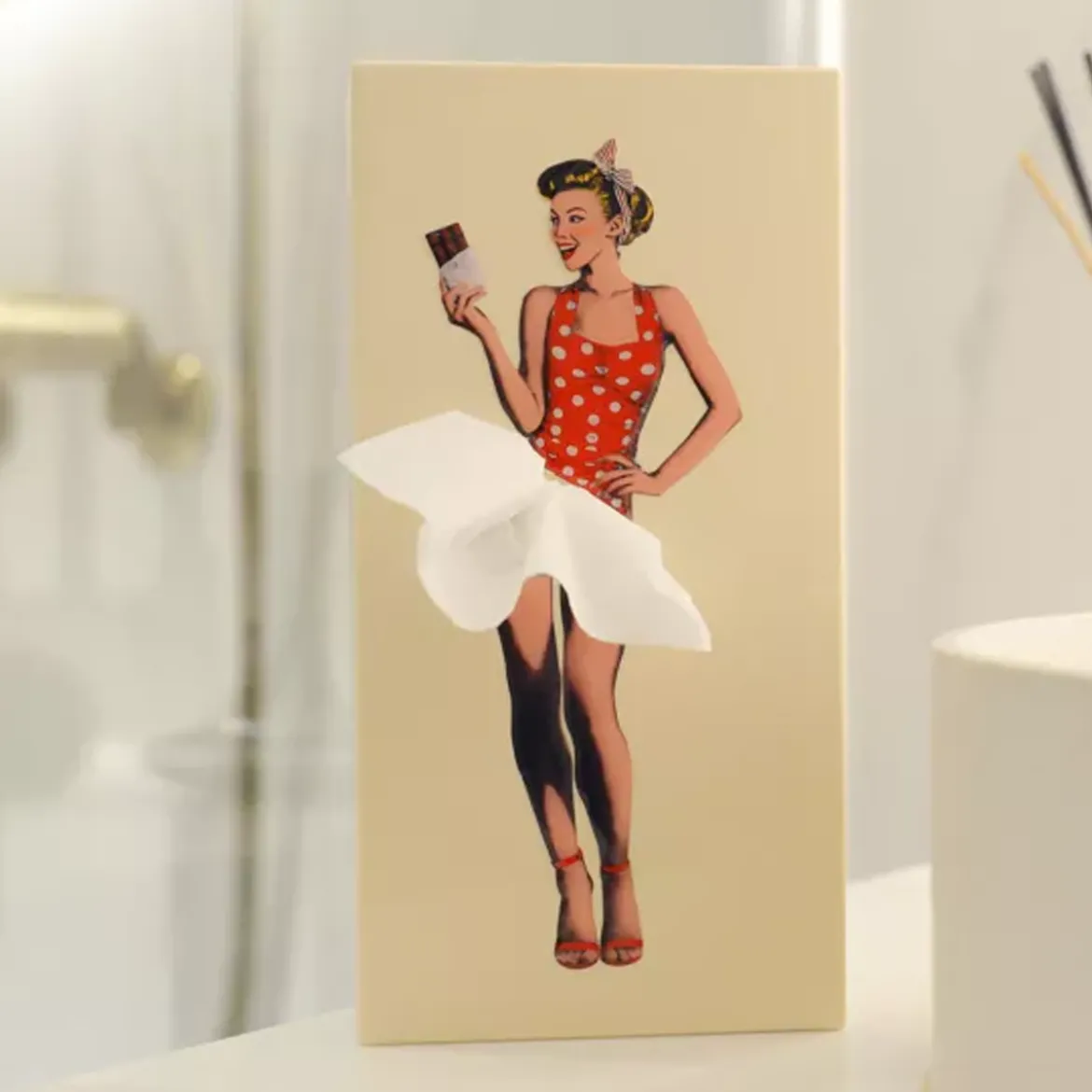 Boîte à mouchoirs - Tissue Up Girl - Sweet